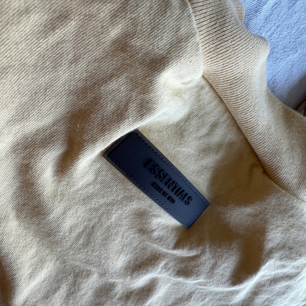 Essentials Mustard Crew Neck Tee - image 4